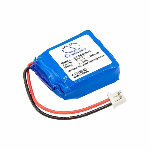 Slika Cameron Sino CS-SDR190SL 7.4V 300mAh Li-Polymer baterija za ogrlicu za psa Dogtra 1900S BP74RS