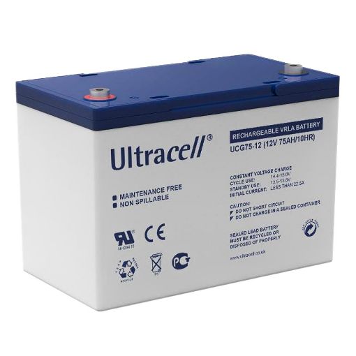 Slika Ultracell UCG75-12 12V 75Ah VRLA stacionarni akumulator