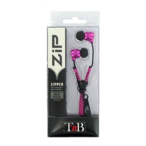 Slika TnB ESZIPPERPK ZIPPER pink slušalice