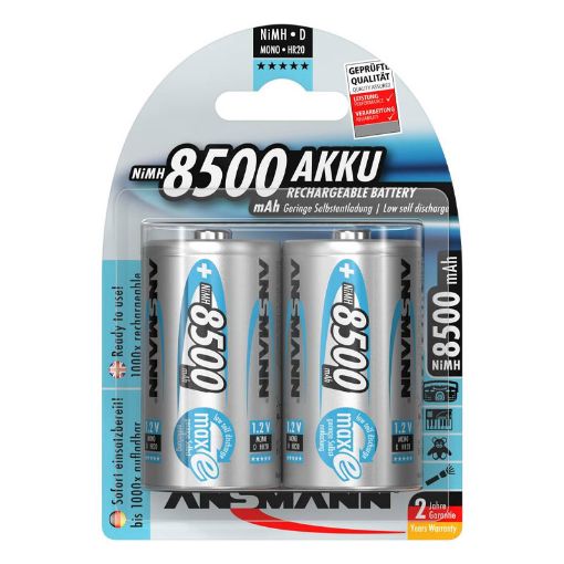 Slika Ansmann maxE D 1.2V 8500mAh Ni-MH punjiva baterija