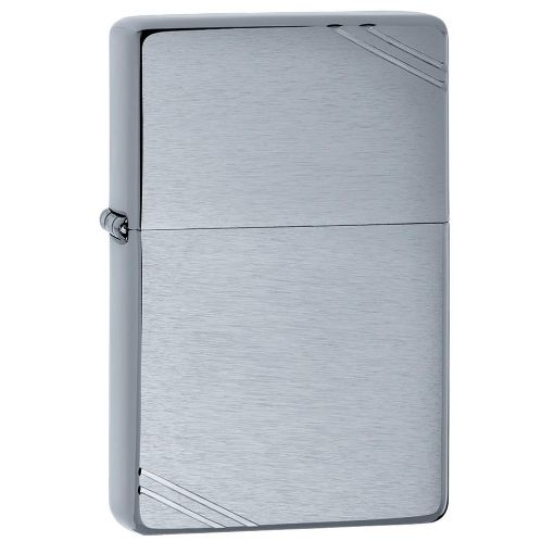 Slika Zippo 230.25 Vintage Slashes Brushed Chrome upaljač