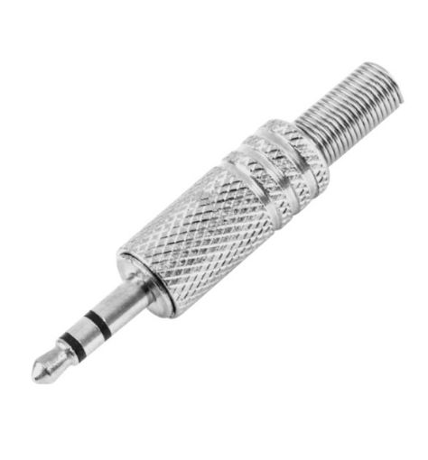 Slika Utikač SK4M 3,5mm STEREO metalni