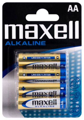 Slika Maxell LR6 1/4 1.5V alkalna baterija