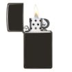 Slika Zippo 28123ZL Slim High Polish Ebony upaljač