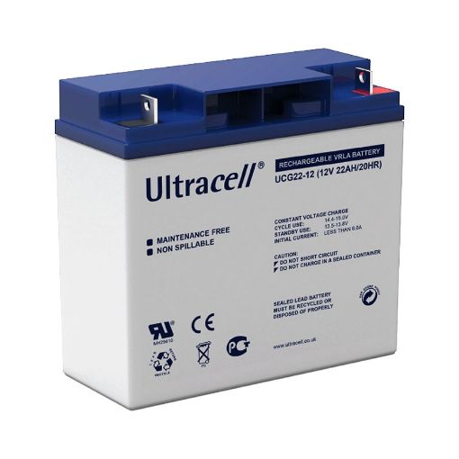 Slika Ultracell UCG22-12 12V 22Ah VRLA stacionarni akumulator