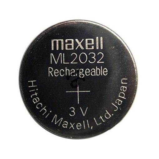 Slika Maxell ML2032 3V 65mAh Li-Mn industrijska punjiva baterija
