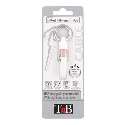 Slika TnB CBLKEYPK USB pink kabel
