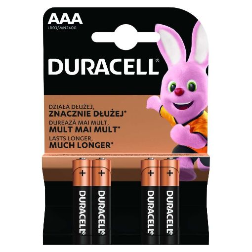 Slika Duracell BASIC LR03 1/4 1.5V alkalna baterija