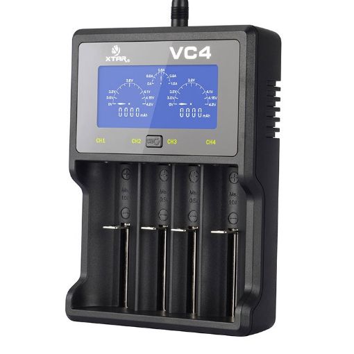 Slika XTAR VC4 punjač Li-ion, Ni-Cd, Ni-MH baterija