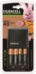 Slika Duracell CEF27 punjač baterija sa 2 AA 1300mAh i 2 AAA 750mAh punjive baterije