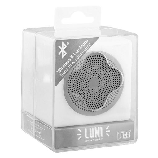 Slika TnB HPLUMY2GR 3W LUMI2 sivi bluetooth zvučnik