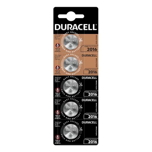 Slika Duracell CR2016 1/5 3V litijumska baterija