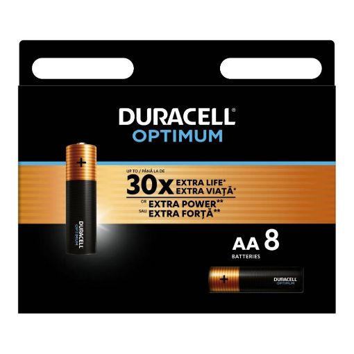 Slika Duracell OPTIMUM LR6 8/1 1.5V alkalna baterija