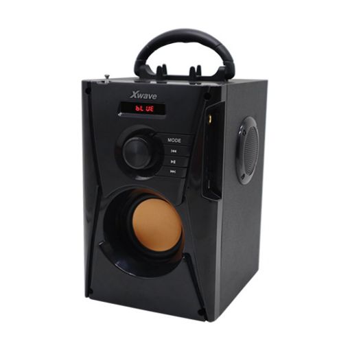 Slika Xwave B Brave TWS/5.0/15W/FM radio/MicroSD/USB2.0/Aux-Line In/Karaoke/2000mAh/ BT zvučnik crni