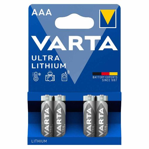 Slika Varta Ultra Lithium AAA 1/4 1.5V litijumska baterija
