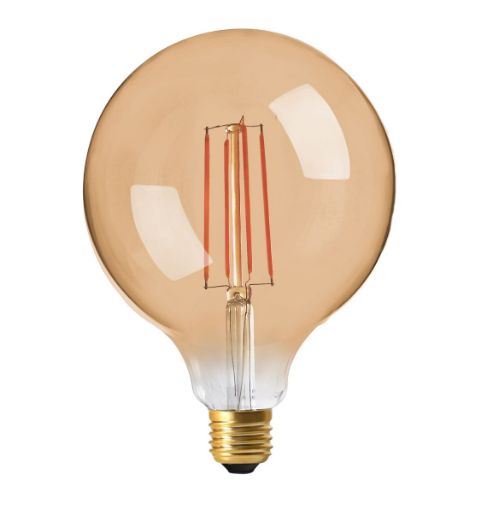 Slika Lynco filament E27 4W 2000K LED sijalica G125