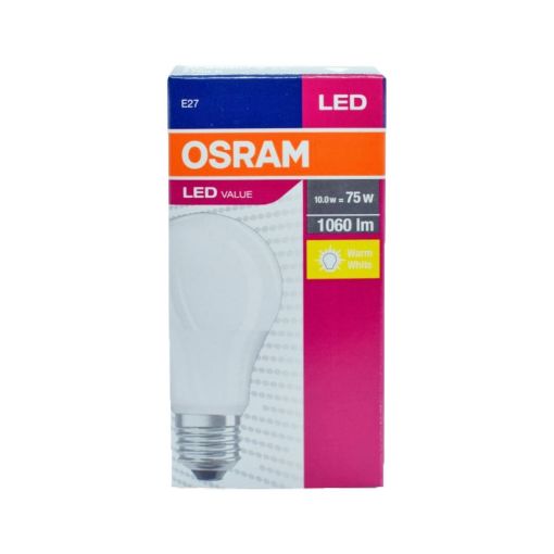 Slika Osram VALUE CL A FR 75 non-dim E27 10W/827 LED sijalica