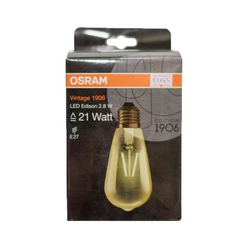 Slika Osram 1906 LEDISON FIL E27 2,8W/824 LED sijalica