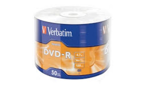 Slika Verbatim DVD-R DataLife 16x 4.7GB 1/50 celofan