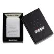 Slika Zippo 48161 American design Satin Chrome Lustre upaljač