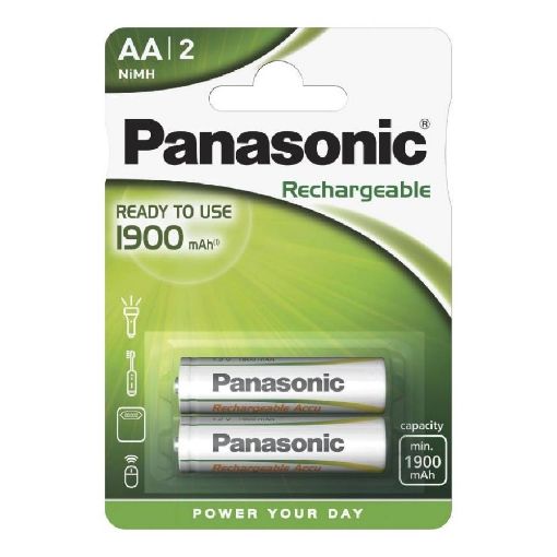 Slika Panasonic Ready to Use HHR-3MVE/2BC AA 1/2 1.2V 1900mAh Ni-MH punjiva baterija