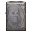 Slika Zippo 49025 Black Ice Currency Design upaljač