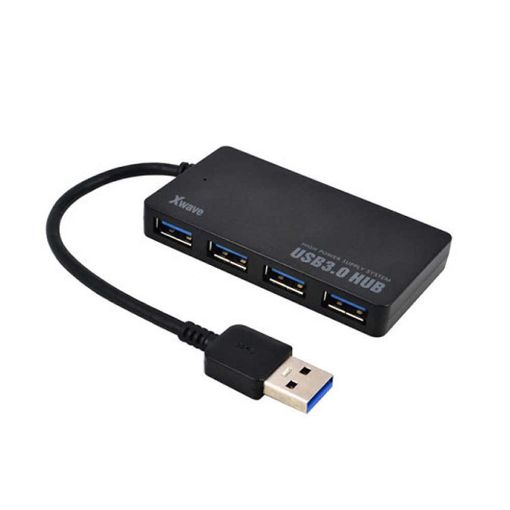 Slika Xwave USB HUB 142 13cm,USB 4-port na USB3+3xUSB2.0