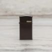 Slika Zippo 49266ZL Slim Brown Zippo Logo upaljač