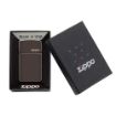 Slika Zippo 49266ZL Slim Brown Zippo Logo upaljač