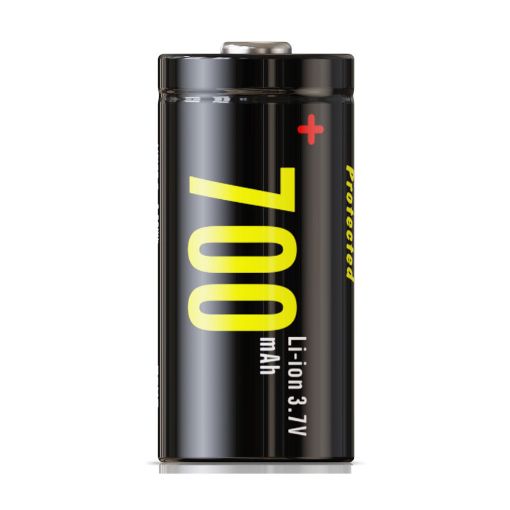 Slika Soshine RCR123P-3.7-700 3.7V 700mAh Li-ion punjiva baterija sa zaštitnom elektronikom
