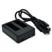 Slika Cameron Sino DF-GDB004DH Li-ion USB punjač za GoPro Hero 4 baterije sa dva mesta za punjenje