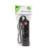 Slika Gembird EG-PSU3-01 6A, C14 plug, 0.6m, black (Alt. PC-SFC14M),3 Shuko uticnice UPS naponski kabl