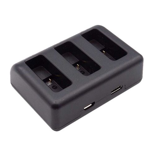 Slika Cameron Sino DF-GDB501DH Li-ion USB punjač za GoPro baterije sa tri mesta za punjenje