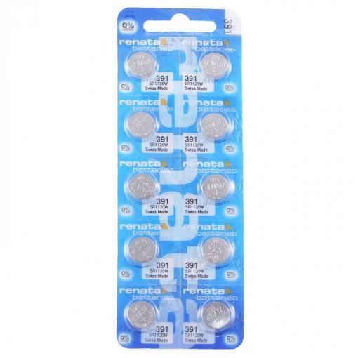 Slika Renata 391/SR1120/191LR1120/AG8 1.55V 1/10 srebro oksid baterija