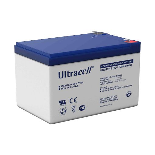 Slika Ultracell UCG12-12 F1 12V 12Ah VRLA stacionarni akumulator
