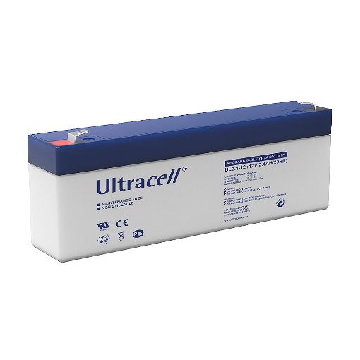 Slika Ultracell UL2.4-12 F1 12V 2.4Ah VRLA stacionarni akumulator