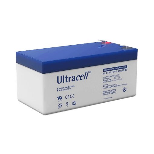 Slika Ultracell UL3.4-12 F1 12V 3.4Ah VRLA stacionarni akumulator