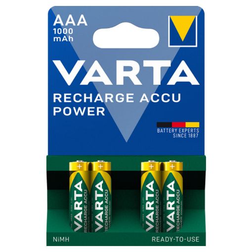 Slika Varta AAA Accu Power 1/4 1.2V 800mAh Ni-MH Ready2Use punjiva baterija