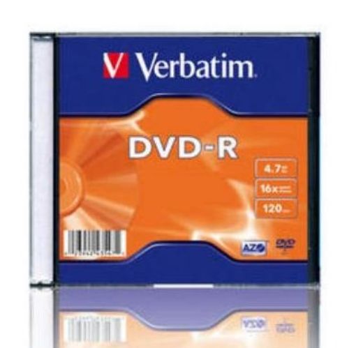 Slika Verbatim DVD-R 4.7Gb 16x SC-435471
