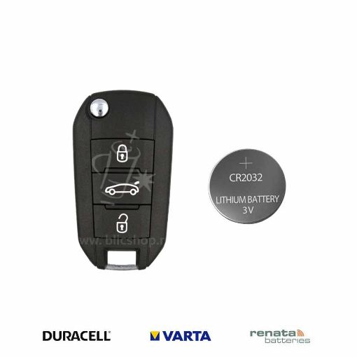 Slika Baterija za Citroen C4 Cactus auto ključ od 2014-2018