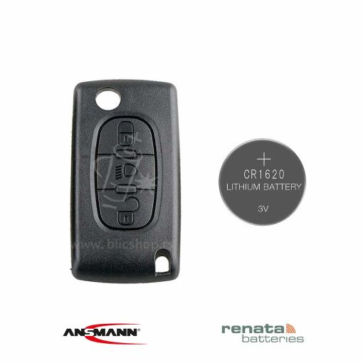 Slika Baterija za kljuc automobila Citroen C4 2004-2010 CR1620