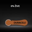Slika Duracell 312/PR41 1.45V 1/6 baterija za slušni aparat