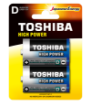 Slika Toshiba HIGH POWER LR20 1/2 1.5V alkalna baterija