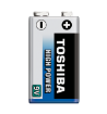 Slika Toshiba HIGH POWER 6LR61 1/1 9V alkalna baterija