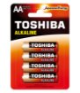 Slika Toshiba ALKALINE LR6 1/4 1.5V alkalna baterija