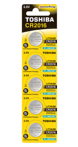 Slika Toshiba CR2016 1/5 3V litijumska baterija