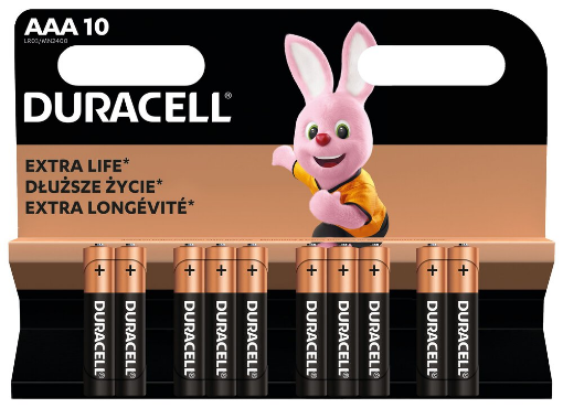 Slika Duracell BASIC LR03 1/10 1.5V alkalna baterija