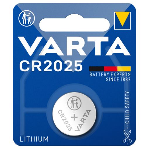 Slika Varta CR2025 1/1 3V litijumska baterija