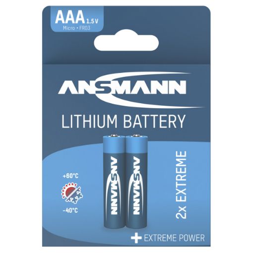Slika Ansmann Extreme AAA 1/2 1.5V litijumska baterija