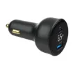 Slika Gembird TA-UC-AC2PD65LCD-CAR-01 2-port USB brzi punjač za auto Type-C PD LCD 65W crni